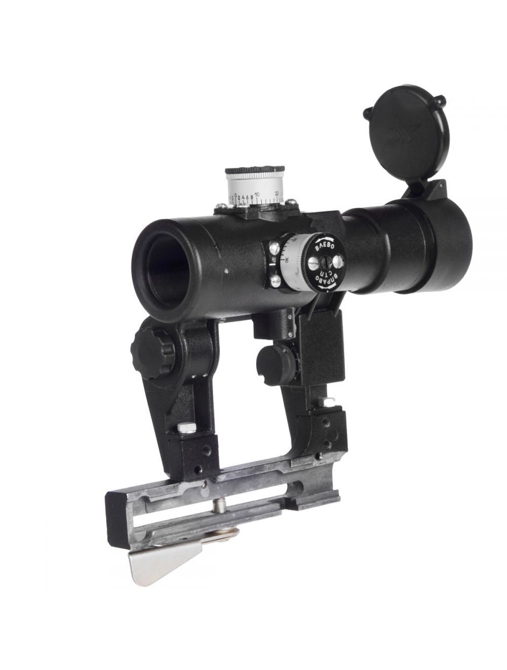 Pk At Red Red Dot Sight With Open Knobs For Ak Side Rail