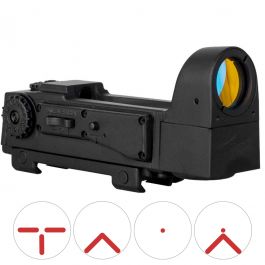 Kobra EKP-8-18. Red Dot Sight for Weaver / Picatinny. 4 Reticles.